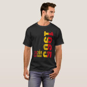 フラグスペインのレトロ1965年1965ヴィンテージ1965罪 Tシャツ (正面フル)