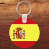 フラグスペインの キーホルダー (正面)