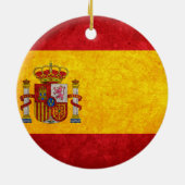 フラグスペインの セラミックオーナメント (裏面)