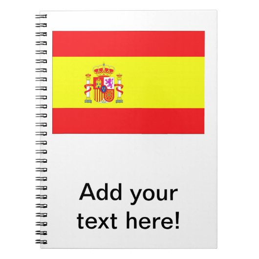 フラグスペインの ノートブック (正面)