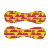 フラグスペインの、ハート – ベースボール、ラブスペイン 野球ボール (パネル)