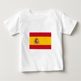 フラグスペインの ベビーTシャツ