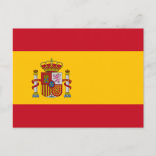 フラグスペインの ポストカード
