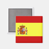 フラグスペインの マグネット (正面/裏面)