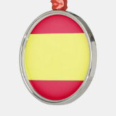 フラグスペインの メタルオーナメント (左)