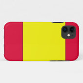 フラグスペインの Case-Mate iPhoneケース (裏面(横))