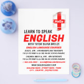 フラグデザイン英語コース チラシ (シングル)