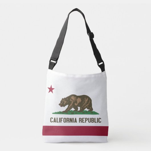 フラグバッグ（カリフォルニア） クロスボディバッグ (正面)