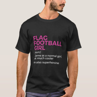 フラグフットボールの定義 Tシャツ
