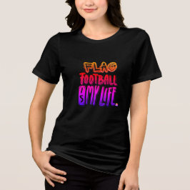 フラグフットボールは私の人生 トライブレンドＴシャツ