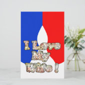 フラグフランスのハクナマタタ私は私の妻のイメージを愛する.png 便箋 (スタンド正面)