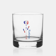 フラグフランスのバラパーソナライズされた