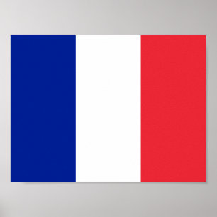 フラグフランスのポスター ポスター