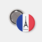 フラグフランスのマグネット、エッフェルタワー、休日、フランス マグネット (正面/裏面)