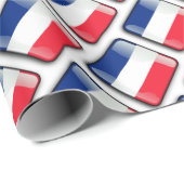 フラグフランスのラッピング紙 ラッピングペーパー (ロールコーナー)