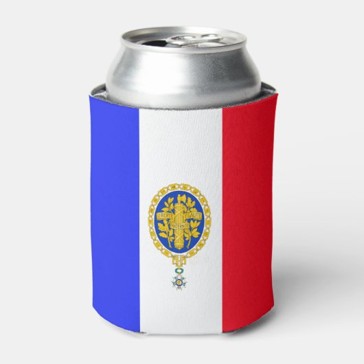 フラグフランスの – エンブレム 缶クーラー (缶正面)