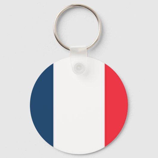 フラグフランスの キーホルダー (正面)