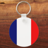フラグフランスの キーホルダー (正面)