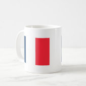 フラグフランスの コーヒーマグカップ (正面左)