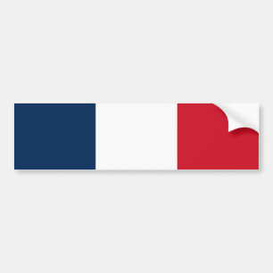 フラグフランスの バンパーステッカー