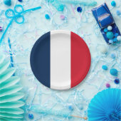 フラグフランスの ペーパープレート (パーティー)