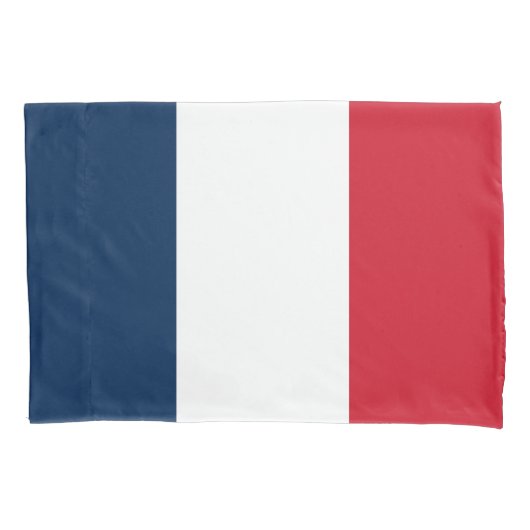 フラグフランスの 枕カバー (正面)