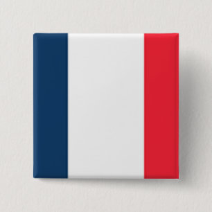 フラグフランスの 缶バッジ