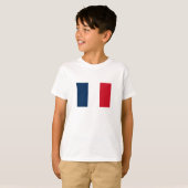 フラグフランスの Tシャツ (正面フル)