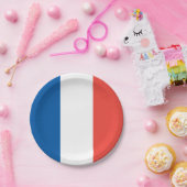 フラグフランスの: Tricolor Bastille Dayパーティー ペーパープレート (パーティー)