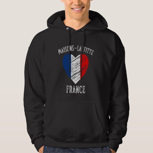 フラグフランスハートメゾンラフィット市 パーカ (正面)