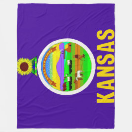 フラグフリースブランケット フリースブランケット