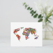 フラグマップ ポストカード (スタンド正面)