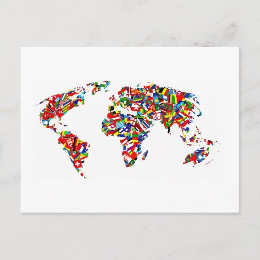 フラグマップ ポストカード (正面)