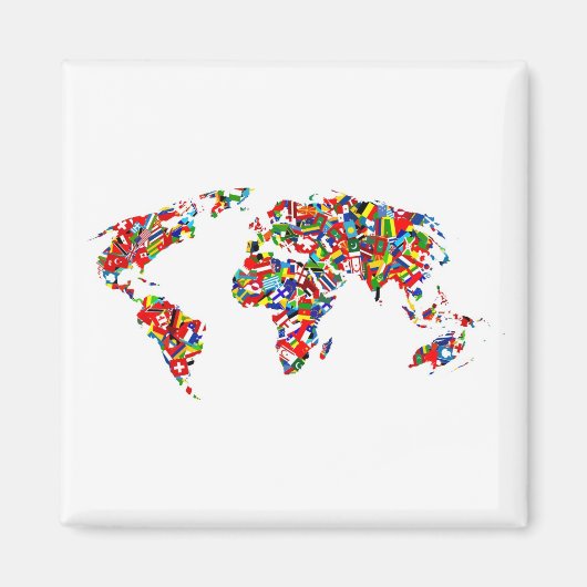 フラグマップ マグネット (正面)