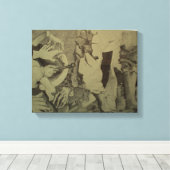 フラグメントd'Arts転が詳細by P Baud Canvas キャンバスプリント (インサイチュ (ウッドフロア))