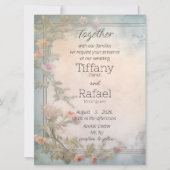 フラグランセドガーデンフラット結婚式招待状 招待状 (正面)