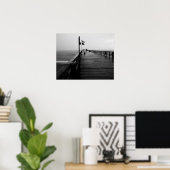 フラグラービーチフォトプリント ポスター (ホームオフィス)