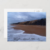 フラグラービーチフロリダショアライン ポストカード (正面/裏面)