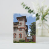 フラグラー大学セントオーガスティン，フロリダ シーズンポストカード (スタンド正面)