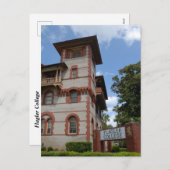 フラグラー大学セントオーガスティン，フロリダ シーズンポストカード (正面/裏面)