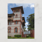 フラグラー大学セントオーガスティン，フロリダ シーズンポストカード (正面)