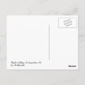 フラグラー大学 ポストカード (裏面)