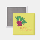 フラグルマグネットのように食事をする マグネット (正面/裏面)