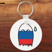 フラグロシアのの設定 キーホルダー (正面)