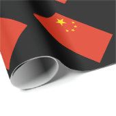 フラグ中国のラッピング紙 |ギフト中国のラップ ラッピングペーパー (ロールコーナー)