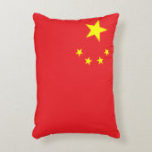 フラグ中国の アクセントクッション (正面(垂直))
