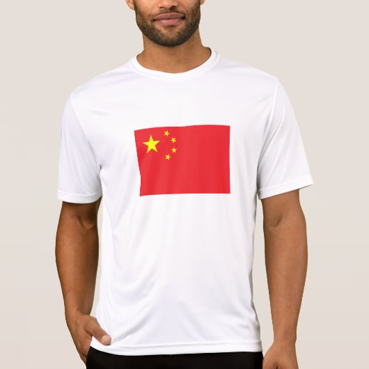 フラグ中国の Tシャツ (正面)