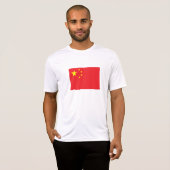 フラグ中国の Tシャツ (正面フル)