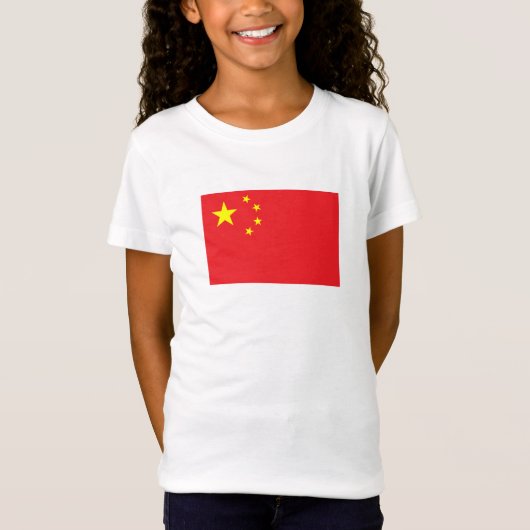 フラグ中国の Tシャツ (正面)