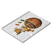 フラグ付き熱気球 ノートブック (左側)